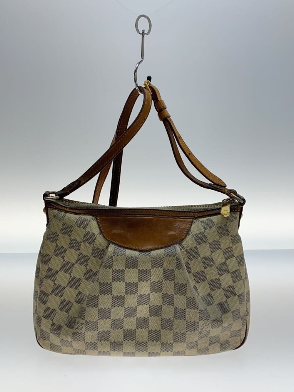 Louis Vuitton White Damier Azur Siracusa White - Picture 3 of 8